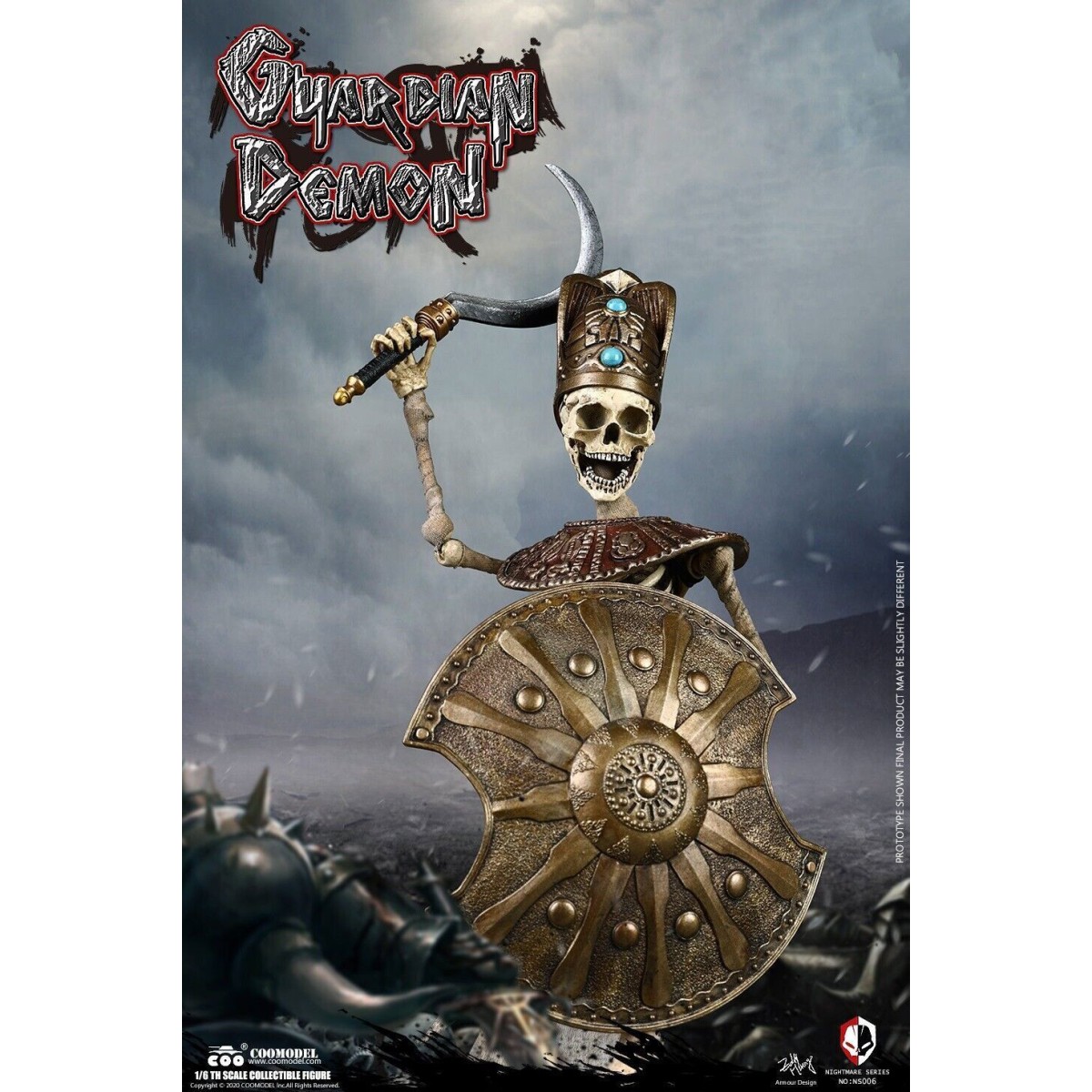 Coomodel Nightmare Series - Egipto Guardian Demon 1/6