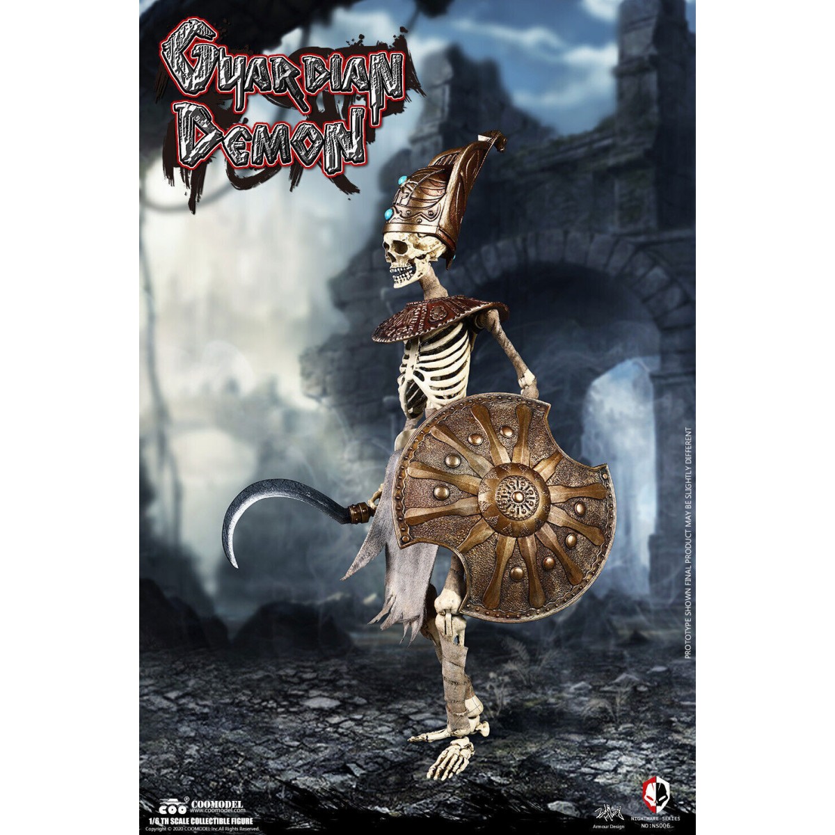 Coomodel Nightmare Series - Egipto Guardian Demon 1/6