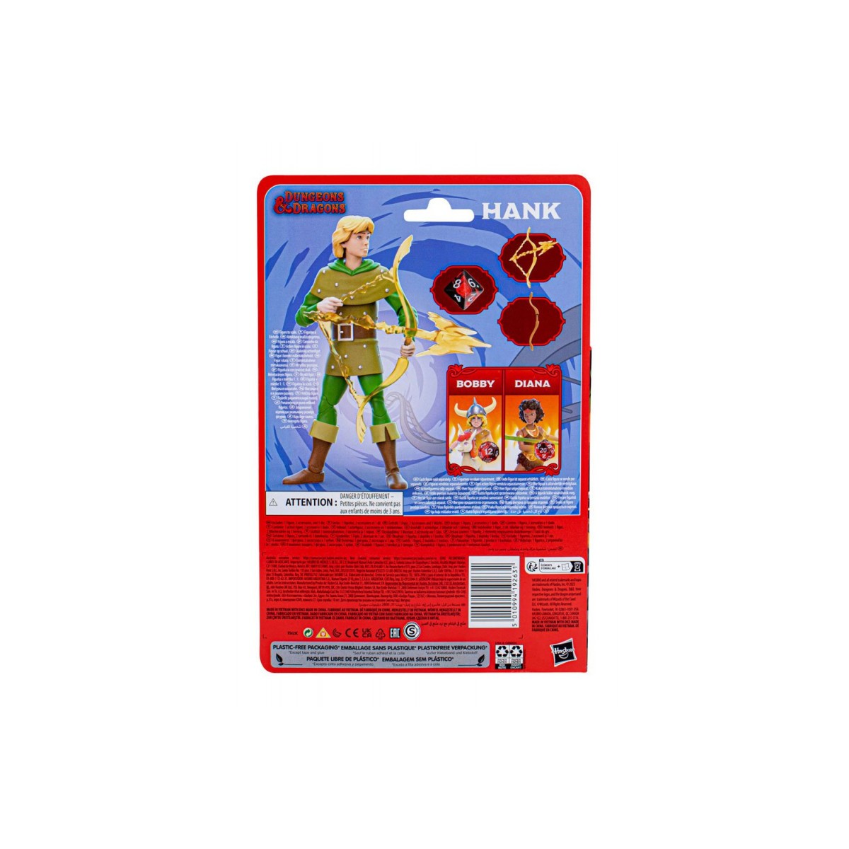 Hasbro - Hank - Dibujos animados de Calabozos y Dragones