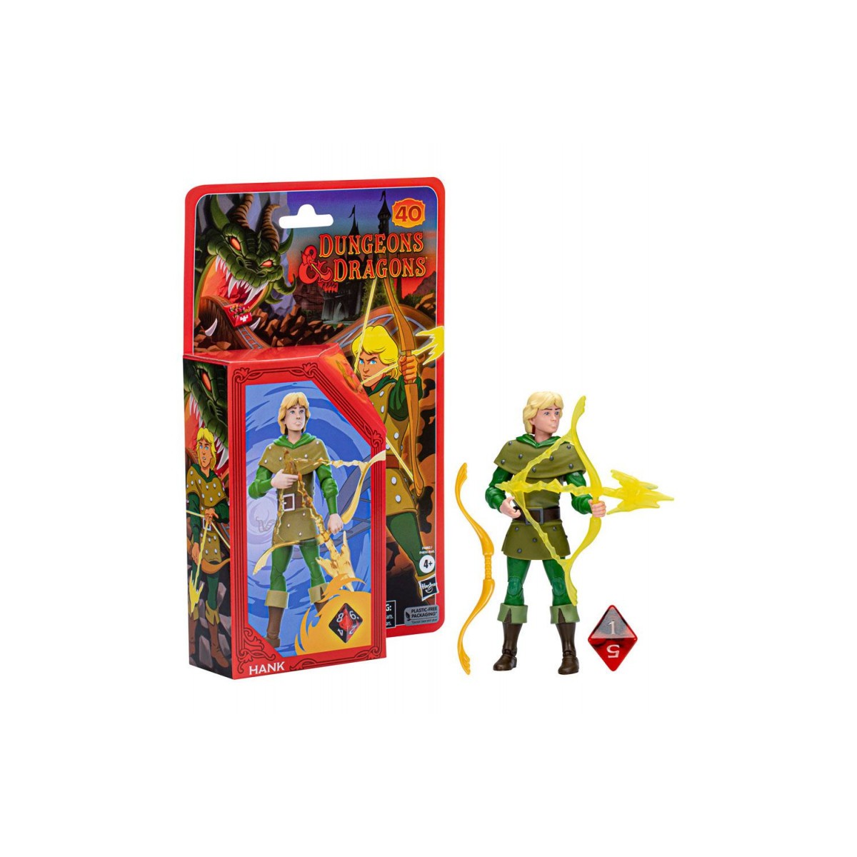 Hasbro - Hank - Dibujos animados de Calabozos y Dragones