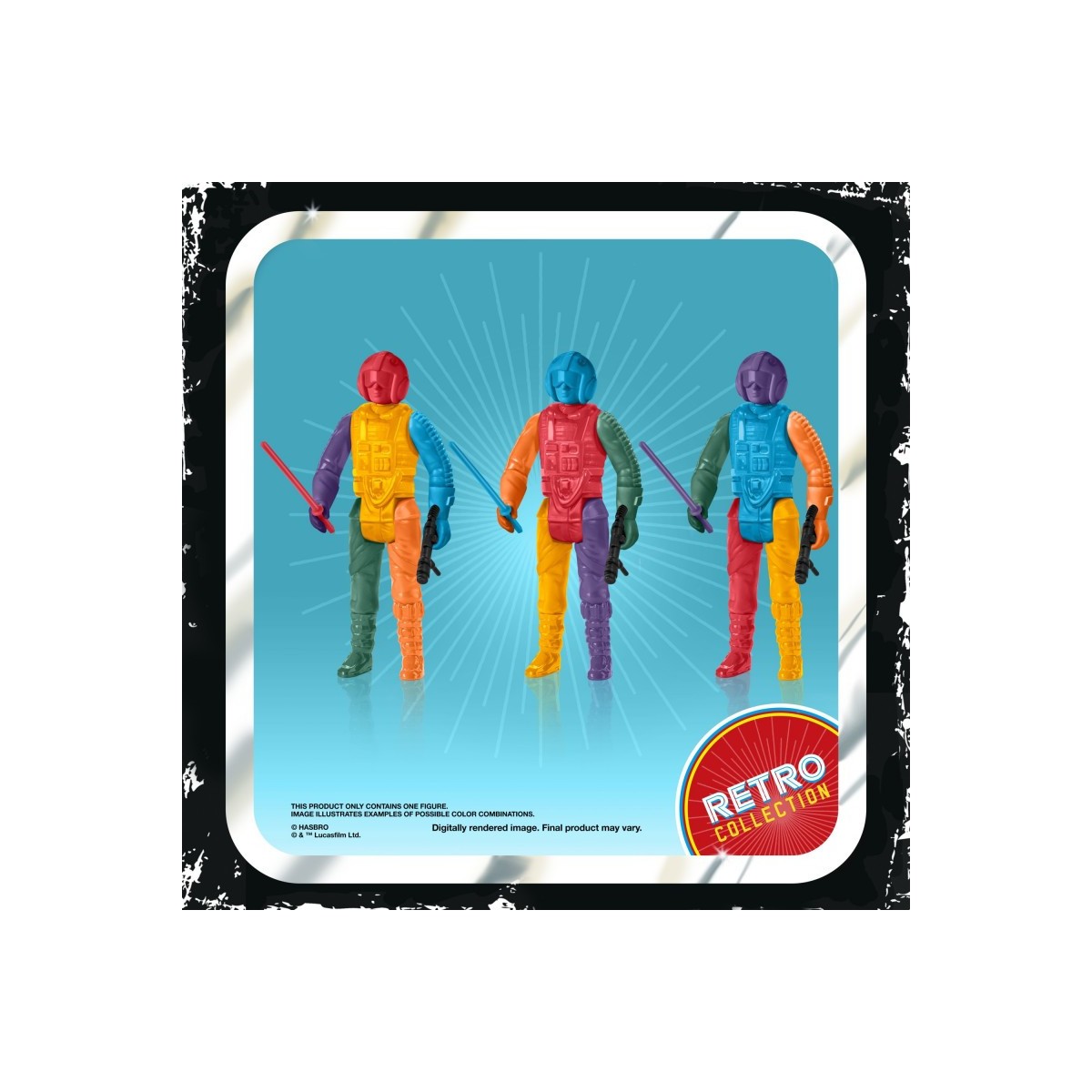 Hasbro - Luke Skywalker Snowspeeder Pilot Prototype Edition Set de 6 figuras - Star Wars The Retro Collection