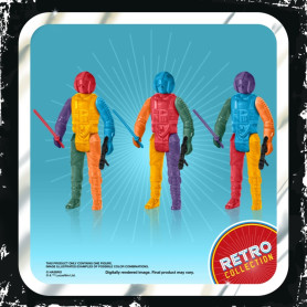 Hasbro - Luke Skywalker Snowspeeder Pilot Prototype Edition Set de 6 figuras - Star Wars The Retro Collection