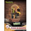 Reino de las Bestias Diorama de Shrek - Gato con Botas PVC D-Stage