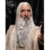 Weta - El Señor de los Anillos - Estatua de Saruman el Blanco en el Trono 1/6