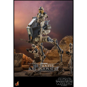 Hot Toys Star Wars - ARF Trooper & 501st Legion AT-RT - The Clone Wars 1/6