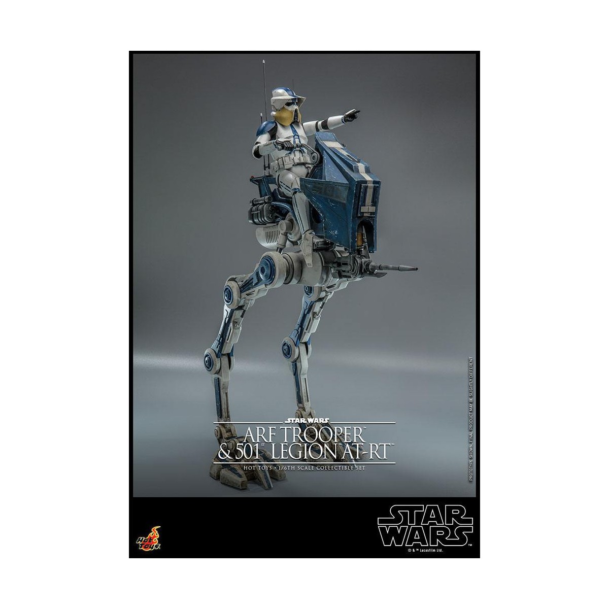 Hot Toys Star Wars - ARF Trooper & 501st Legion AT-RT - The Clone Wars 1/6
