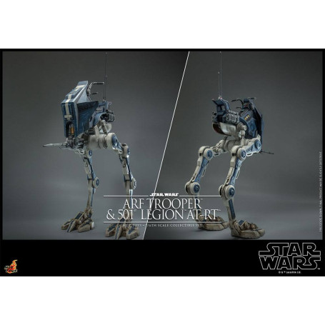 Hot Toys Star Wars - ARF Trooper & 501st Legion AT-RT - The Clone Wars 1/6