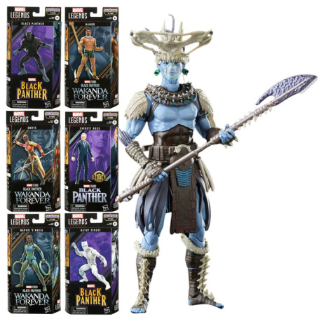 Marvel Legends - ATTUMA WAVE - Black Panther 2 Wakanda Forever - set de 7 figuras