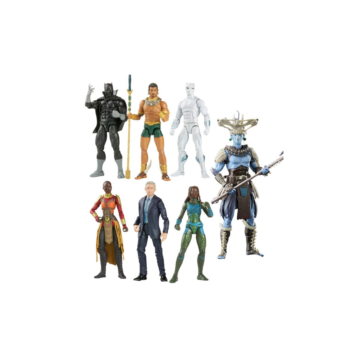 Marvel Legends - ATTUMA WAVE - Black Panther 2 Wakanda Forever - set de 7 figuras