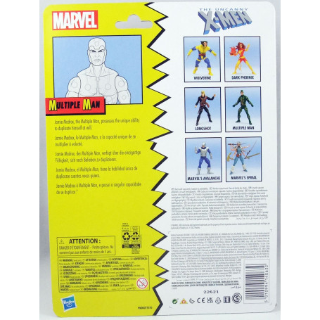 Marvel Legends Series - Multiple Man - The Uncanny X-Men Retro Packaging