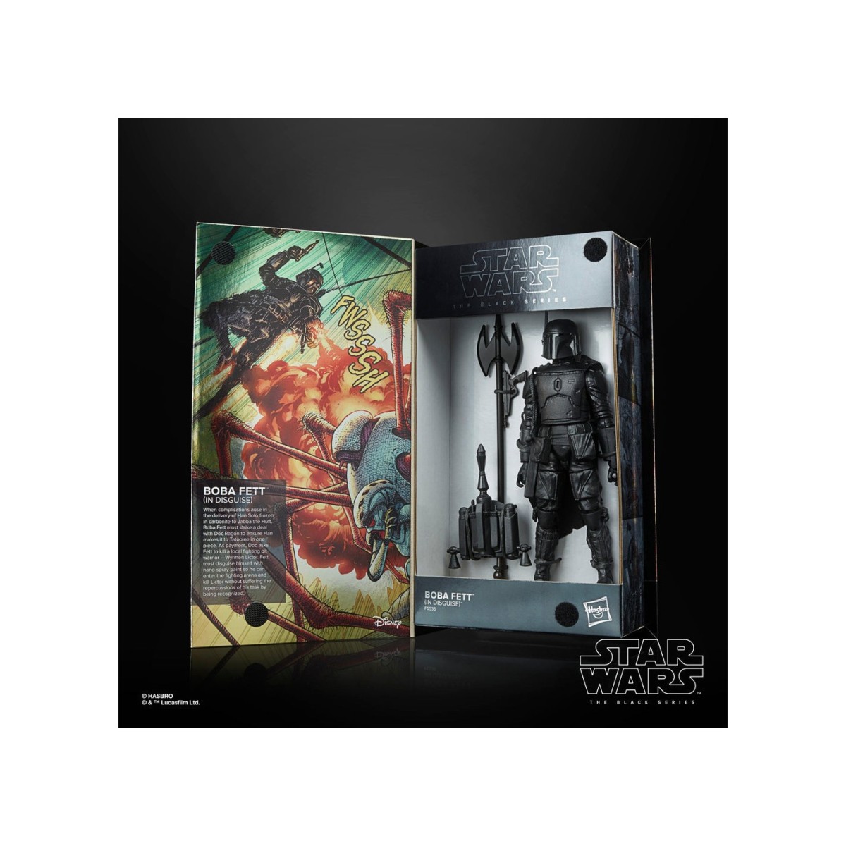 Star Wars Black Series - Boba Fett disfrazado - Star Wars: La guerra de los cazarrecompensas