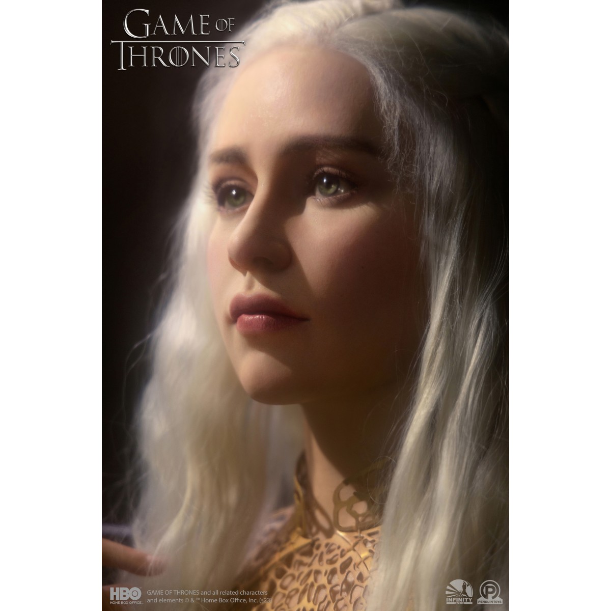 INFINITY STUDIO x PENGUIN TOYS - DAENERYS TARGARYEN Busto 1/1 - Game Of Thrones