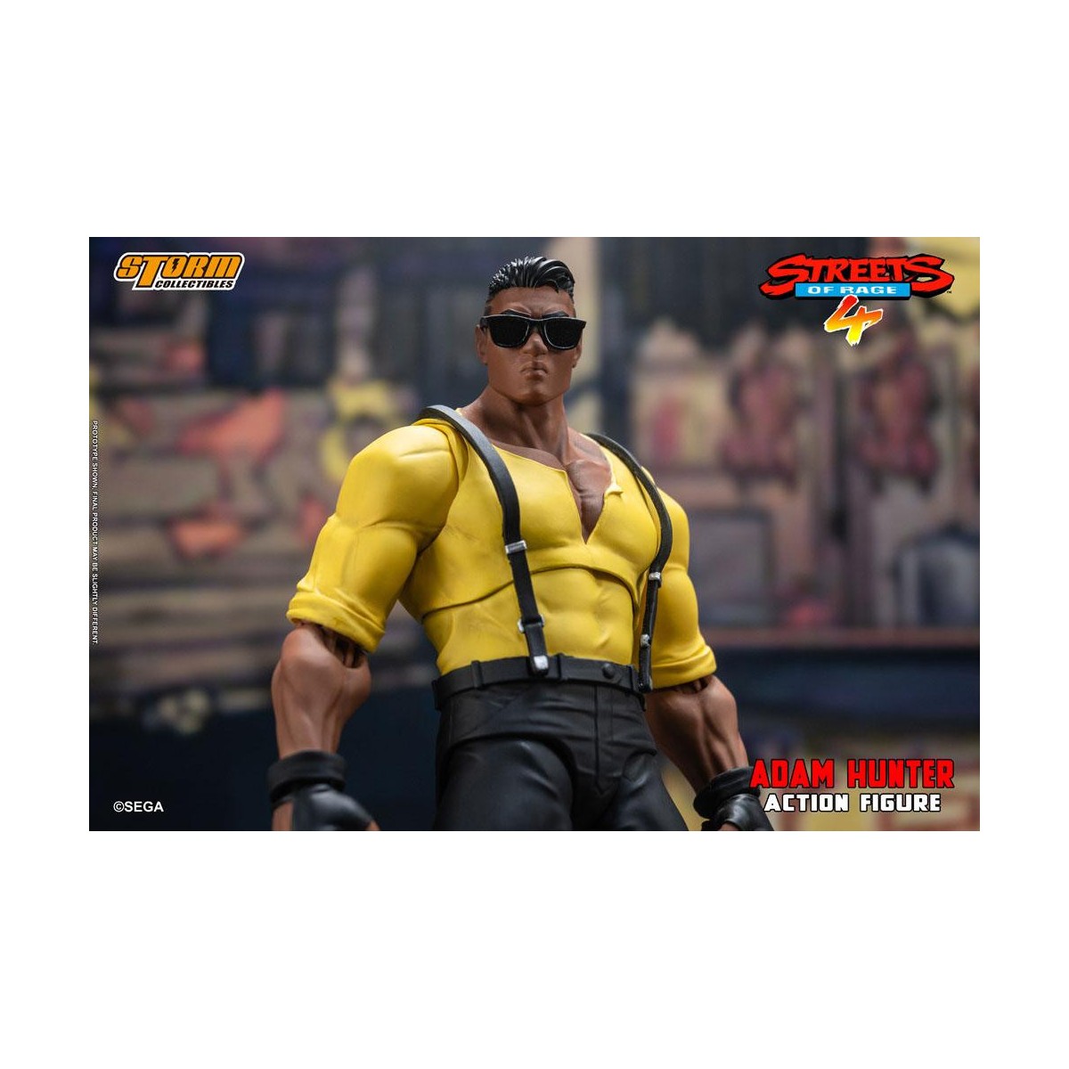 Coleccionables Storm - Adam Hunter - Streets of Rage 4