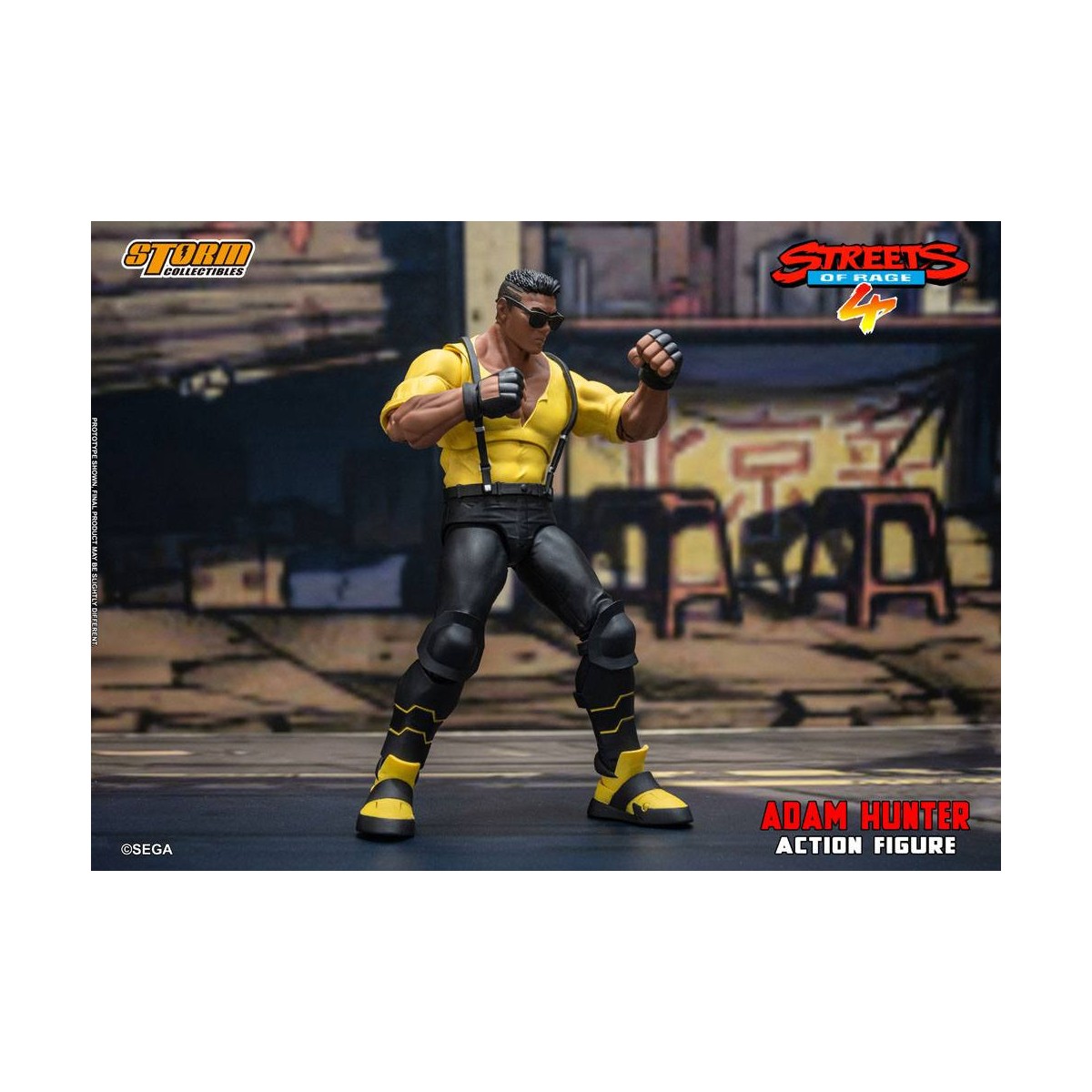 Coleccionables Storm - Adam Hunter - Streets of Rage 4