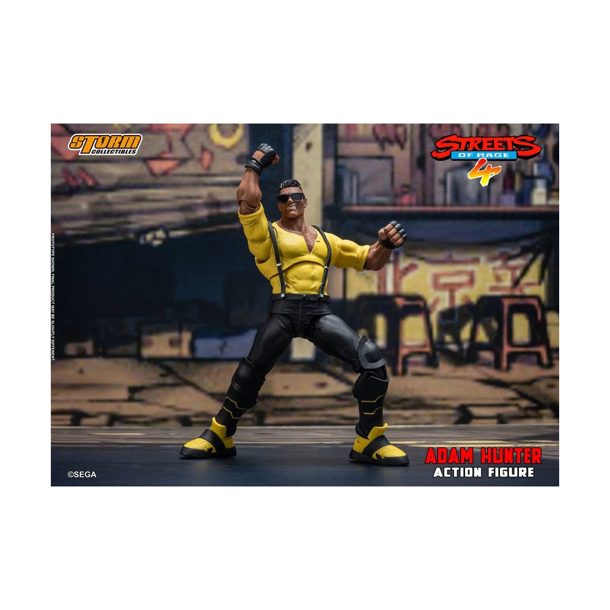 Coleccionables Storm - Adam Hunter - Streets of Rage 4