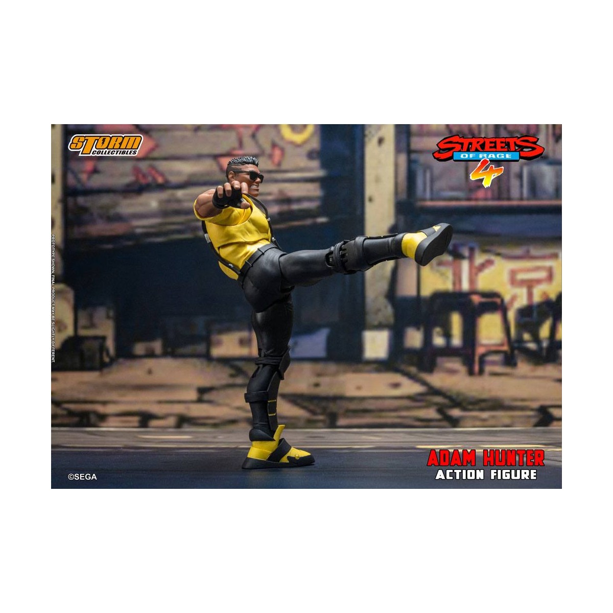 Coleccionables Storm - Adam Hunter - Streets of Rage 4