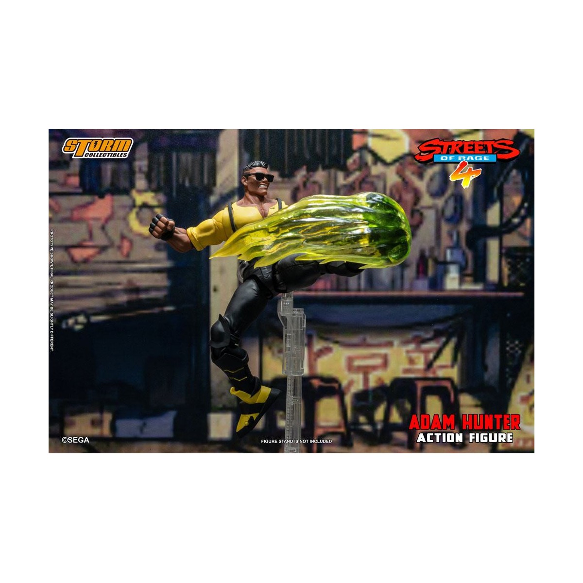 Coleccionables Storm - Adam Hunter - Streets of Rage 4