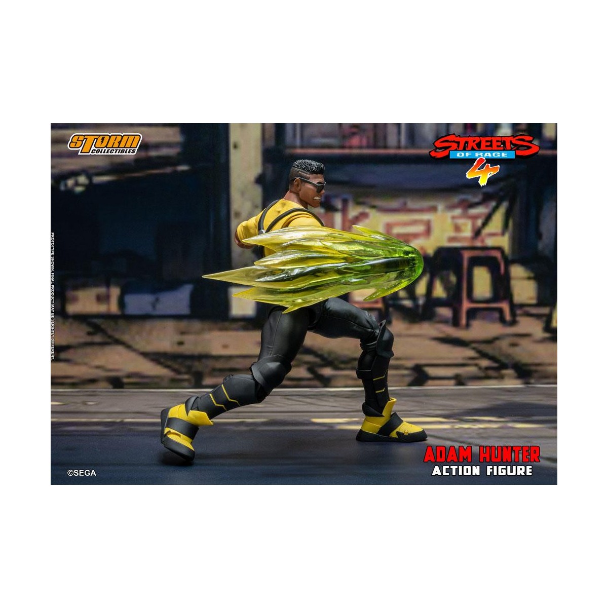 Coleccionables Storm - Adam Hunter - Streets of Rage 4