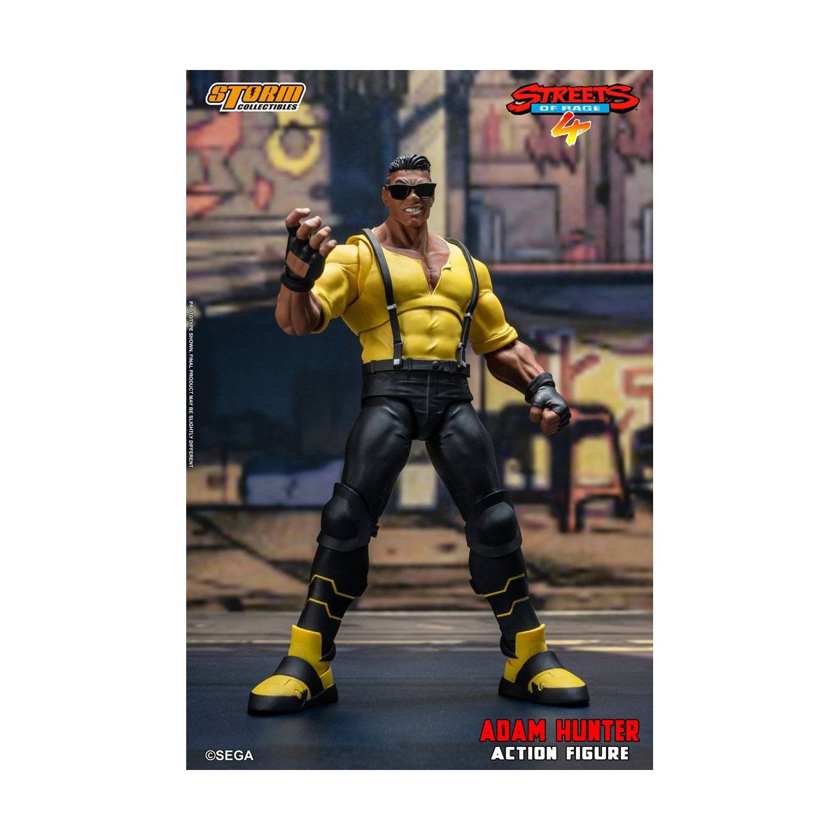 Coleccionables Storm - Adam Hunter - Streets of Rage 4