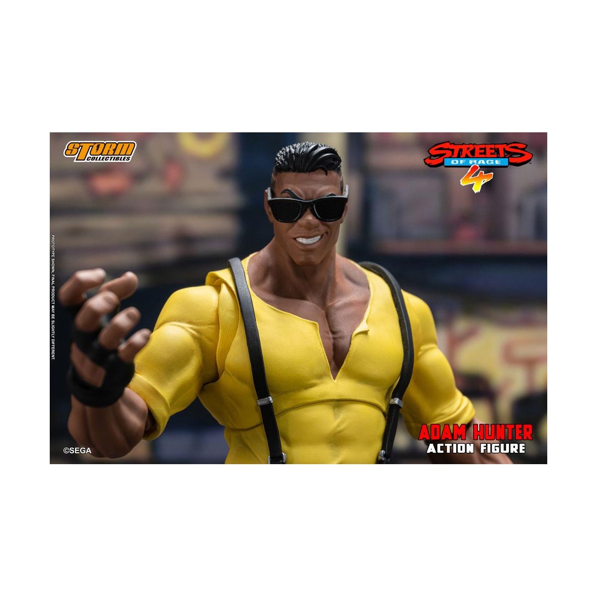 Coleccionables Storm - Adam Hunter - Streets of Rage 4