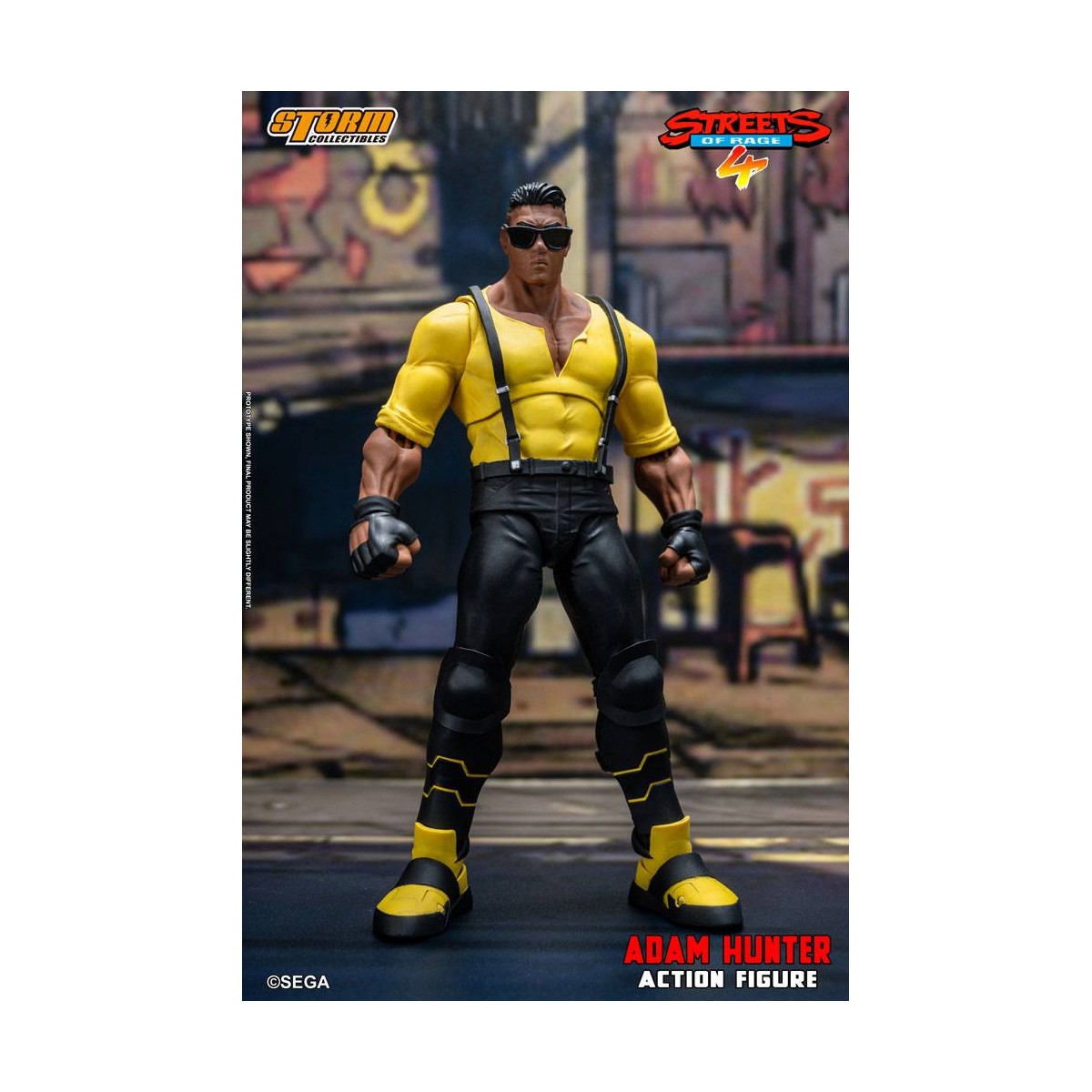 Coleccionables Storm - Adam Hunter - Streets of Rage 4