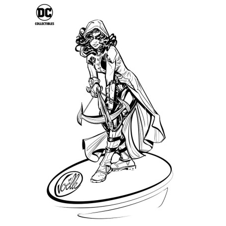 DC Cover Girls - Huntress por Joelle Jones