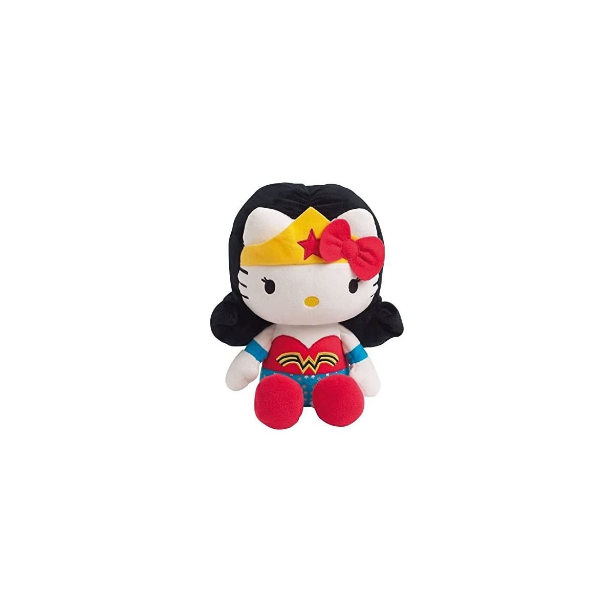 Hello Kitty DC Comics peluche Wonderwoman 27 cm