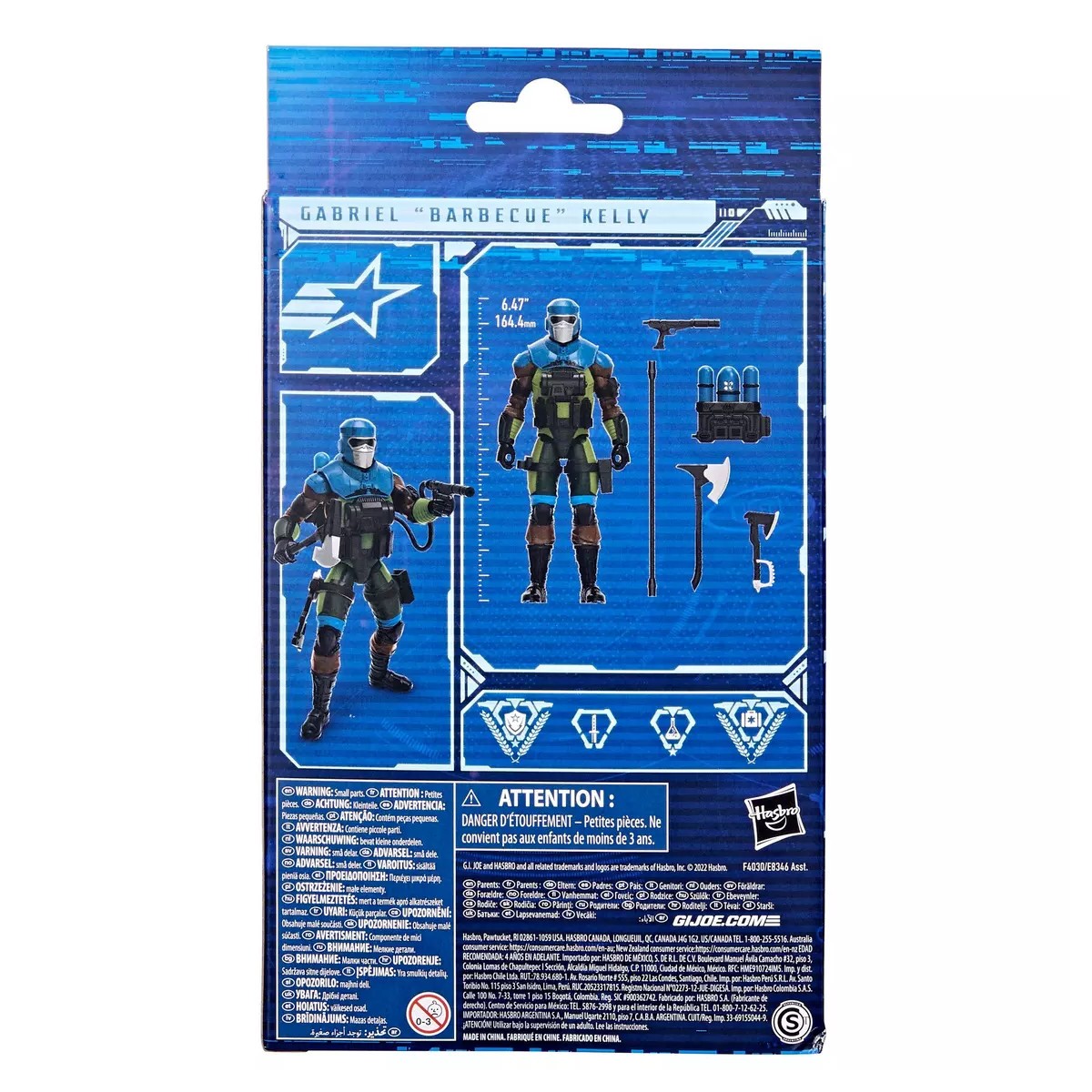Hasbro G.I.JOE Serie Clasificada - Mad Marauders Gabriel (Barbacoa)