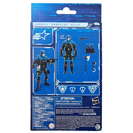 Hasbro G.I.JOE Serie Clasificada - Mad Marauders Gabriel (Barbacoa)