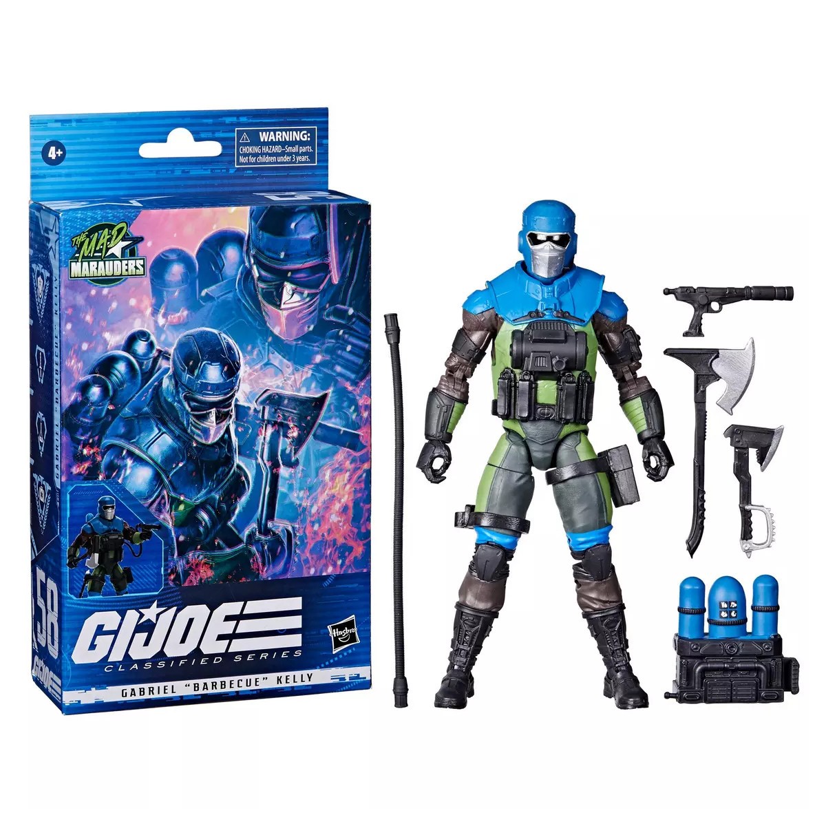 Hasbro G.I.JOE Serie Clasificada - Mad Marauders Gabriel (Barbacoa)