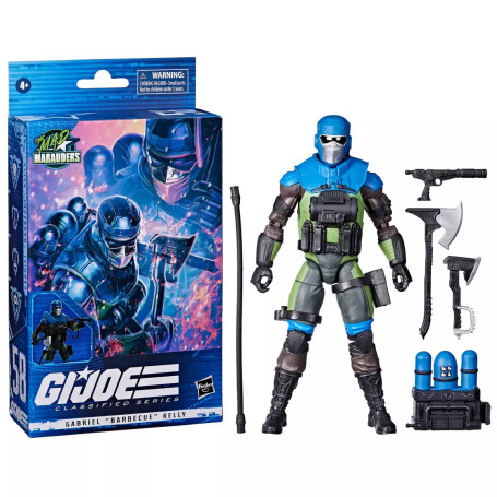 Hasbro G.I.JOE Serie Clasificada - Mad Marauders Gabriel (Barbacoa)