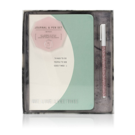 Cahier - Set Journal et Stylo Choses à faire