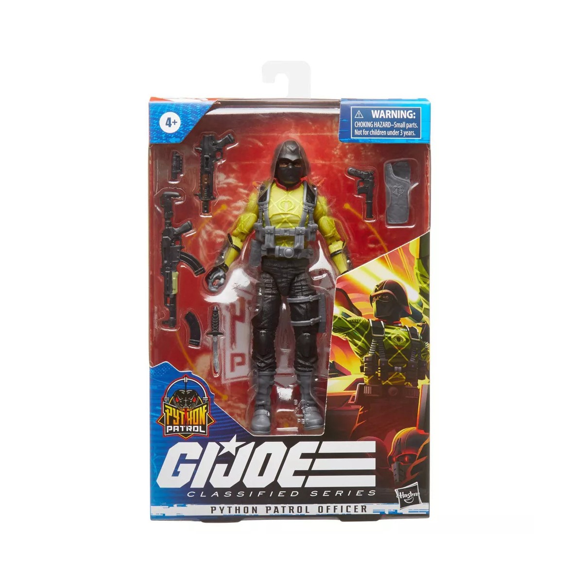 Hasbro G.I.JOE Serie Clasificada - Python Patrol Officer