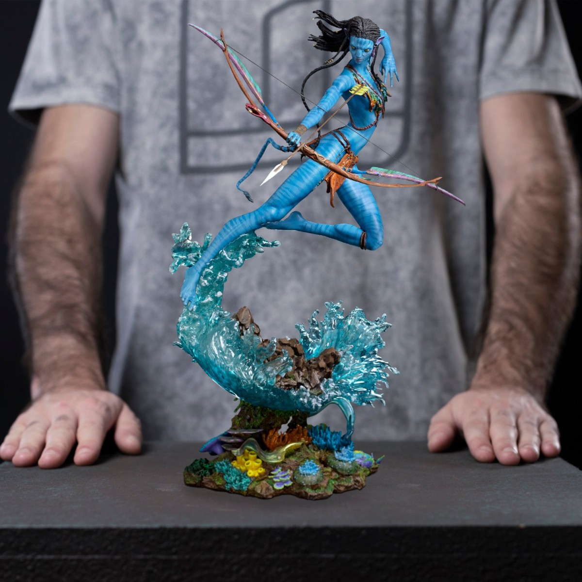 IRON STUDIOS - Neytiri BDS Art Escala 1/10 - Avatar: La forma del agua 