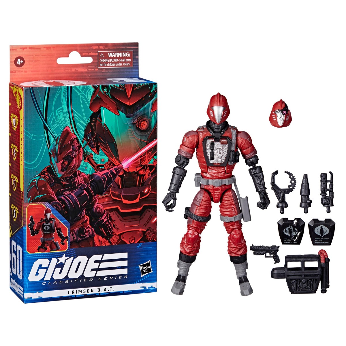 Hasbro G.I.JOE Serie Clasificada - Crimson B.A.T.