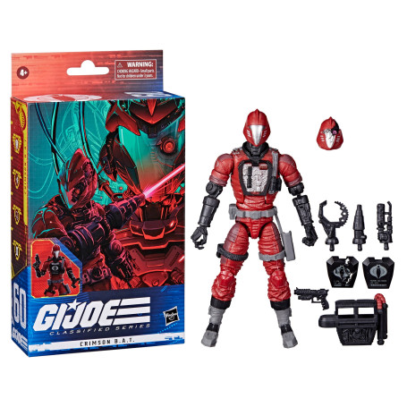 Hasbro G.I.JOE Serie Clasificada - Crimson B.A.T.