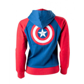 Marvel - Sweat Captain America pour Femme