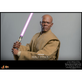 Hot toys - Star Wars El Ataque de los Clones - Mace Windu 1/6