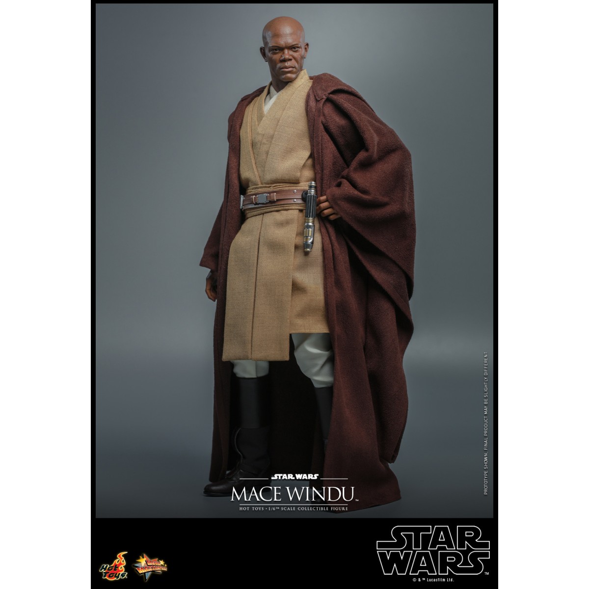 Hot toys - Star Wars El Ataque de los Clones - Mace Windu 1/6