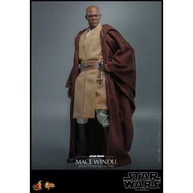 Hot toys - Star Wars El Ataque de los Clones - Mace Windu 1/6