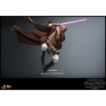 Hot toys - Star Wars El Ataque de los Clones - Mace Windu 1/6