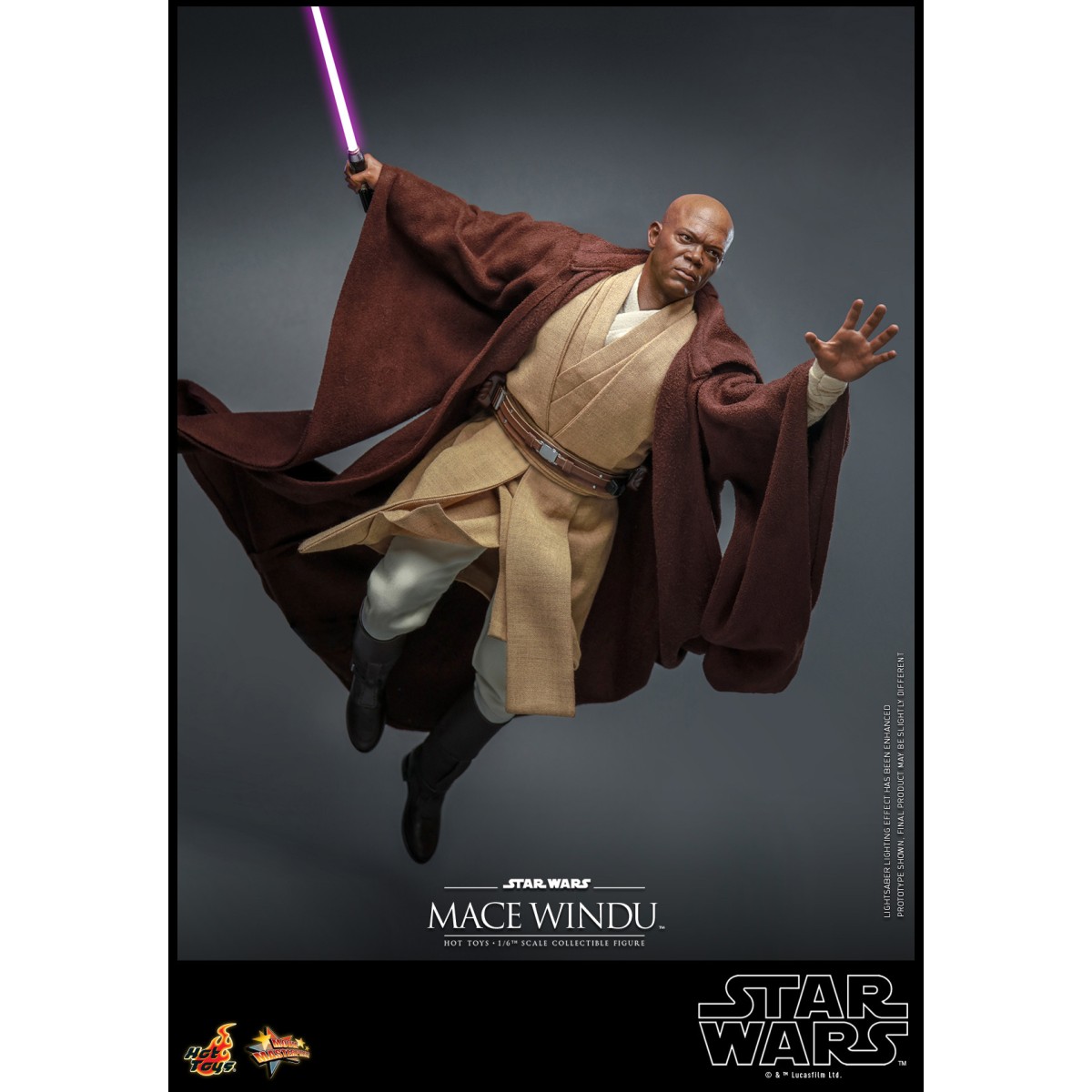 Hot toys - Star Wars El Ataque de los Clones - Mace Windu 1/6