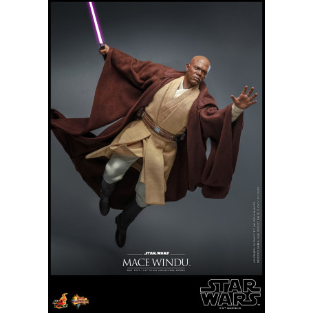 Hot toys - Star Wars El Ataque de los Clones - Mace Windu 1/6