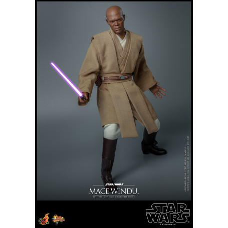 Hot toys - Star Wars El Ataque de los Clones - Mace Windu 1/6