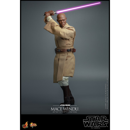 Hot toys - Star Wars El Ataque de los Clones - Mace Windu 1/6