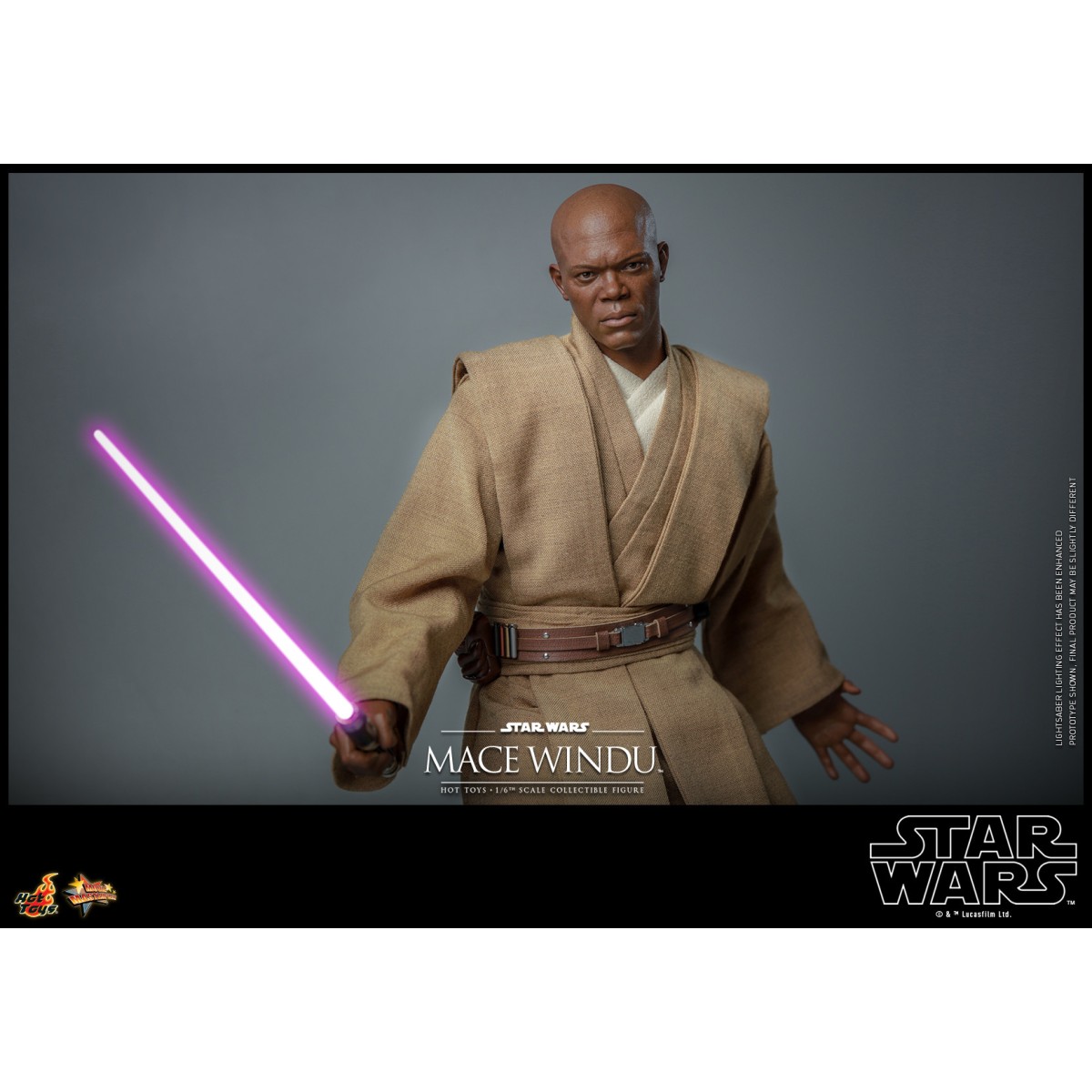 Hot toys - Star Wars El Ataque de los Clones - Mace Windu 1/6