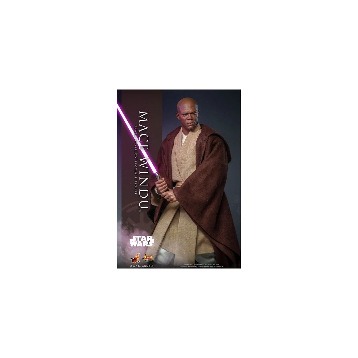 Hot toys - Star Wars El Ataque de los Clones - Mace Windu 1/6