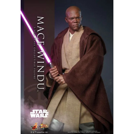 Hot toys - Star Wars El Ataque de los Clones - Mace Windu 1/6