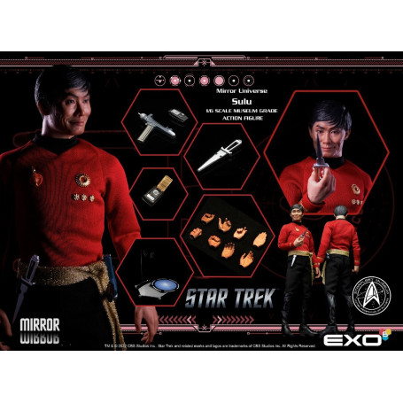 EXO-6 - Star Trek: La Serie Original figura 1/6 Universo Espejo Sulu