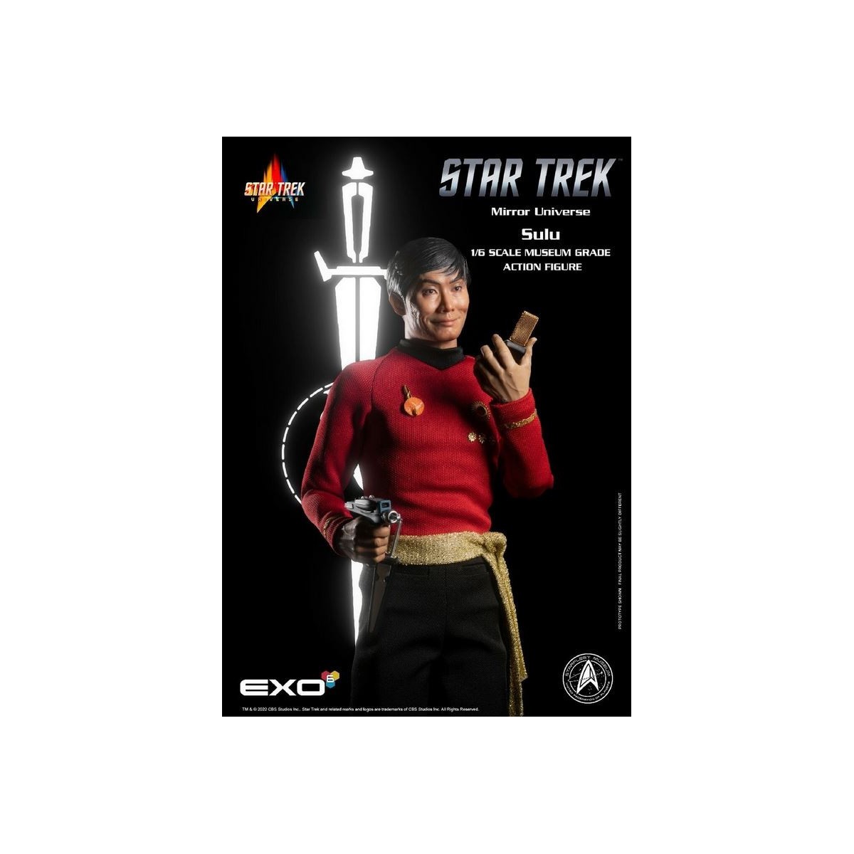 EXO-6 - Star Trek: La Serie Original figura 1/6 Universo Espejo Sulu